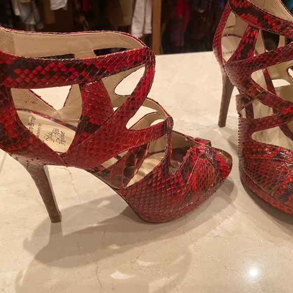 Genuine Snakeskin Alexandre Birman - Picture 2 of 6